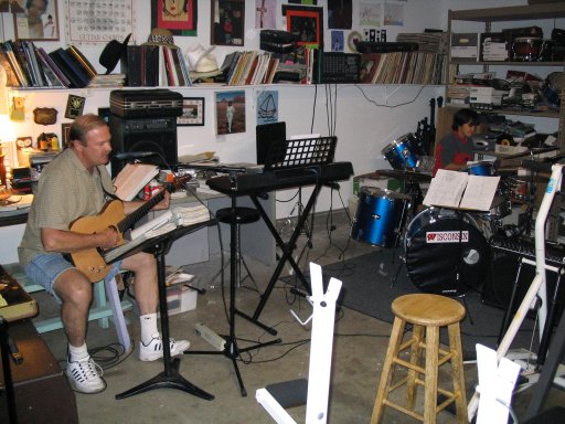 Photo Brad and Olen jamming