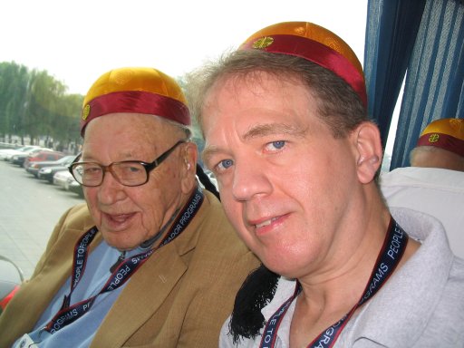 Johnny Appleseed and Rodney Kittelsen in China